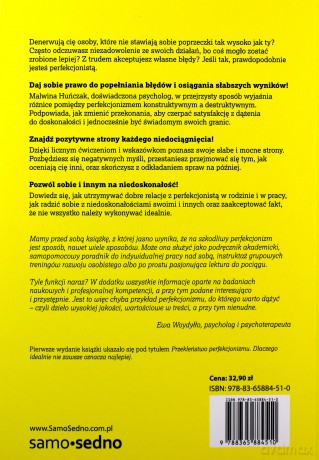 Siła niedoskonałości. Dlaczego idealnie nie zawsze oznacza najlepiej - Malwina Huńczak [KSIĄŻKA]