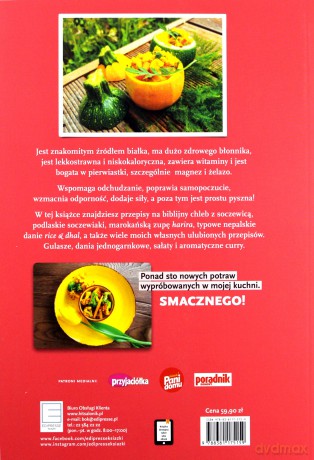 Soczewica. Ponad 100 autorskich przepisów sprawdzonych w mojej kuchni - Beata Pawlikowska [KSIĄŻKA]