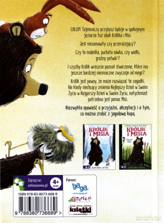 Sposób na przekąskę. Królik i misia - Julian Gough [KSIĄŻKA]