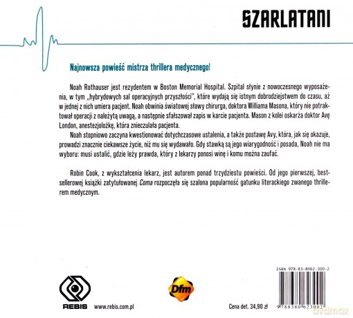 Szarlatani thriller - Robin Cook [AUDIOBOOK]