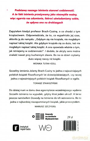 Szczeliny istnienia - Jolanta Brach-Czarna [KSIĄŻKA]
