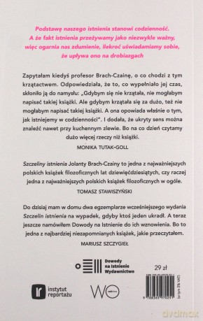 Szczeliny istnienia - Jolanta Brach-Czarna [KSIĄŻKA]