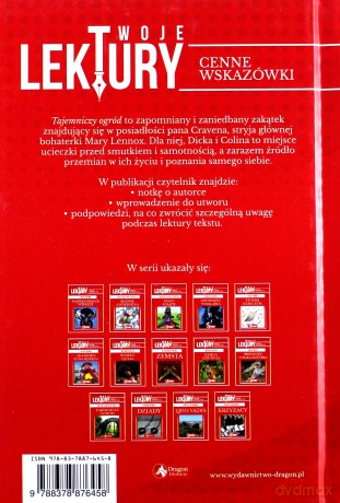 Tajemniczy ogród. Twoje lektury - Frances Hodgson-Burnett [KSIĄŻKA]