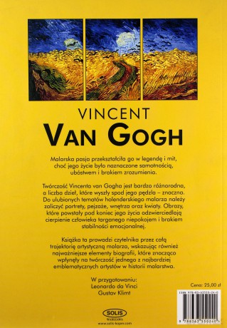 Vincent van Gogh - Victoria Soto Caba [KSIĄŻKA]