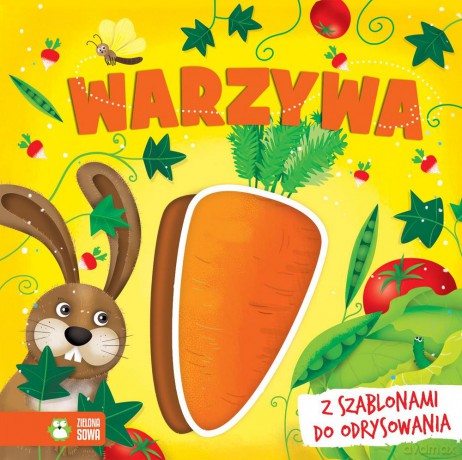 Warzywa. Książki z szablonami - Ilona Brydak [KSIĄŻKA]