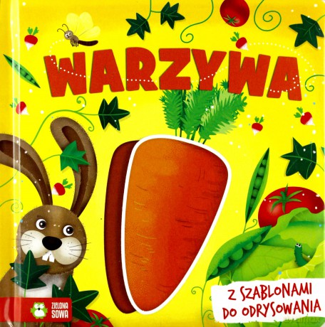 Warzywa. Książki z szablonami - Ilona Brydak [KSIĄŻKA]
