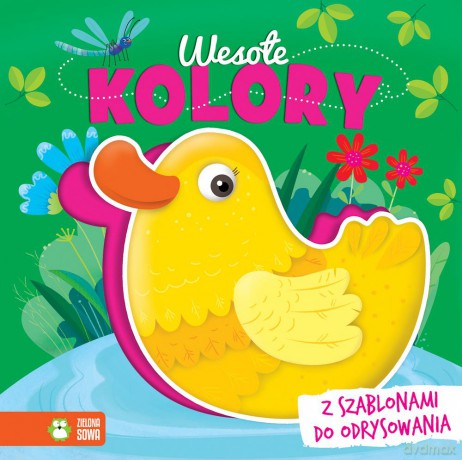 Wesołe kolory. Książki z szablonami - Ilona Brydak [KSIĄŻKA]