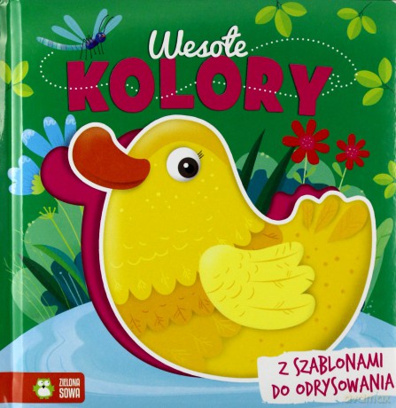 Wesołe kolory. Książki z szablonami - Ilona Brydak [KSIĄŻKA]