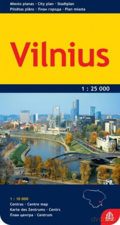 Wilno mapa 1:25 000
