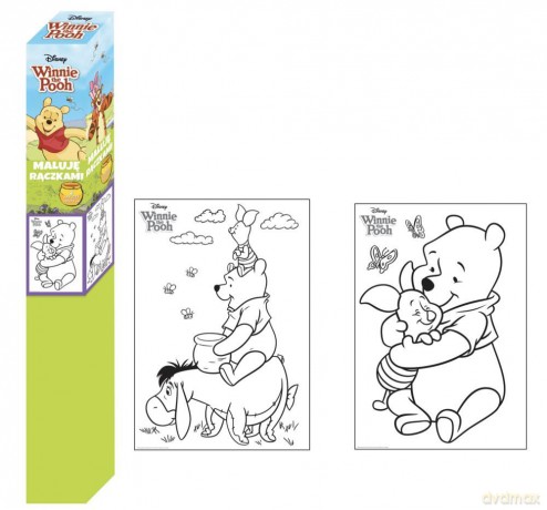 Winnie the Pooh. Maluję rączkami [KSIĄŻKA]