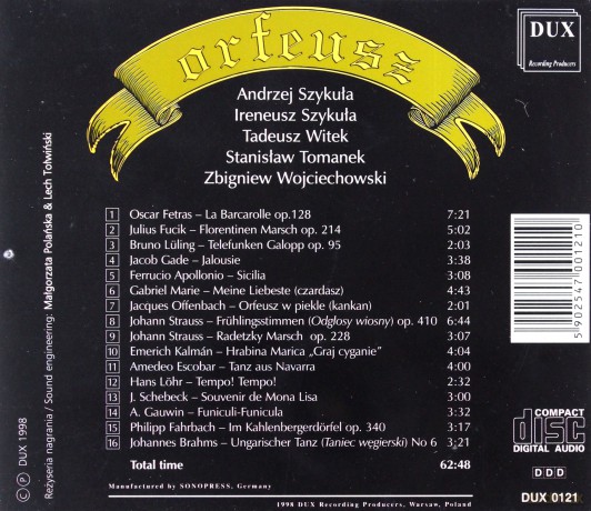 Orfeusz [CD]