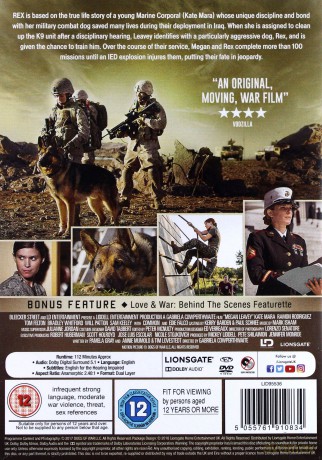 Megan Leavey (Rex) [DVD]
