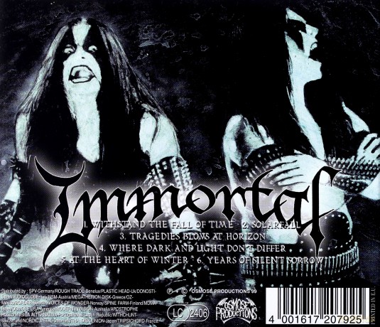 Immortal: At The Heart Of Winter [CD]