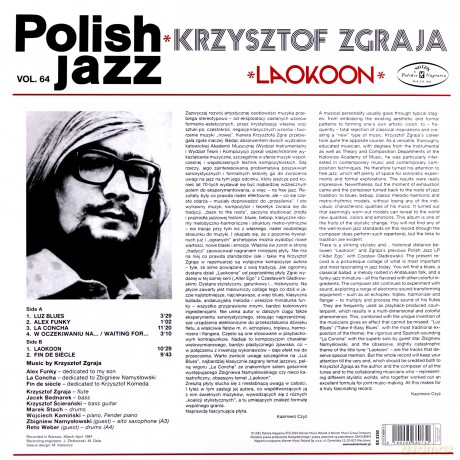 Krzysztof Zgraja: Laokoon [Winyl]