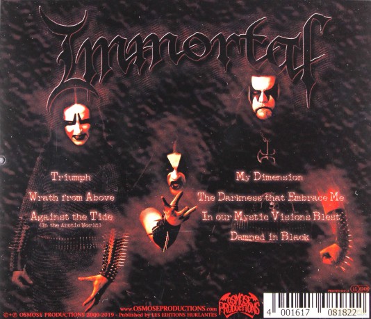 Immortal: Damned In Black (digipack) [CD]