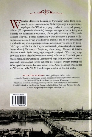 Bolesław Leśmian w Warszawie - Piotr Łopuszański [KSIĄŻKA]