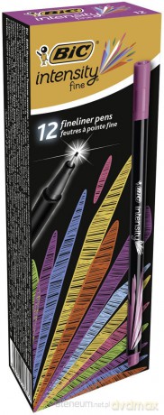 Cienkopis Intenstity fine - ciemny róż (12 szt)