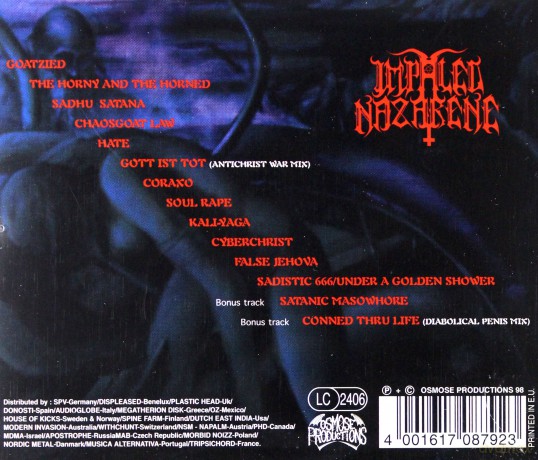 Impaled Nazarene: Ugra-Karma [CD]