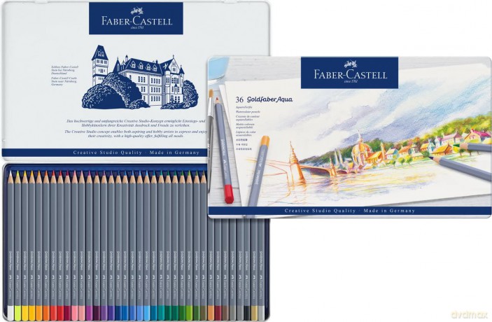 Kredki akwarelowe Goldfaber 36 kolorów