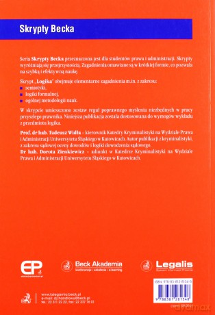 Logika - Dorota Zienkiewicz, Tadeusz Widła [KSIĄŻKA]