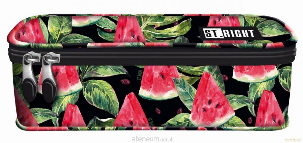Piórnik saszetka z wewnętrzną klapką Watermelon