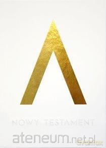 Pismo Święte Nowy Testament złoty tłoczony [KSIĄŻKA]
