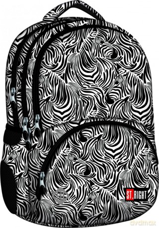 Plecak 4-komorowy Spine-Friendly Zebra
