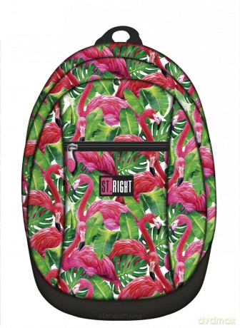 Plecak dziewczęcy 1-komorowy Flamingo