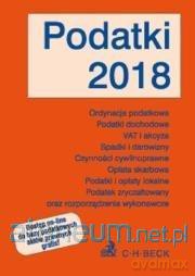 Podatki 2018 [KSIĄŻKA]