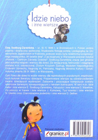 Poeci dla dzieci. Idzie niebo i inne wiersze - Ewa Szelburg- Zarembina [KSIĄŻKA]