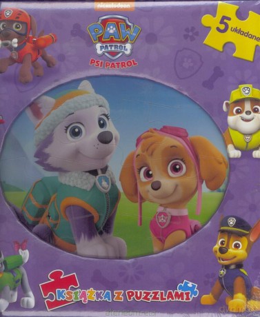 Psi Patrol. Książka z puzzlami [KSIĄŻKA]