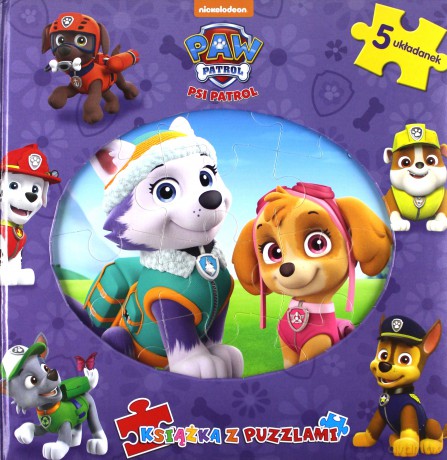Psi Patrol. Książka z puzzlami [KSIĄŻKA]
