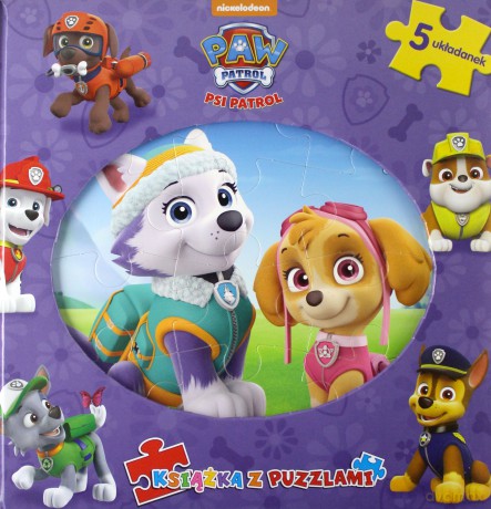 Psi Patrol. Książka z puzzlami [KSIĄŻKA]
