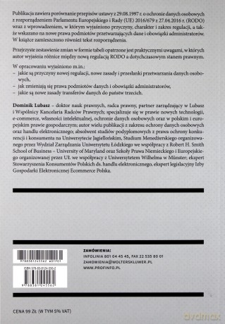 RODO. Zmiany w zakresie ochrony danych osobowych [KSIĄŻKA]