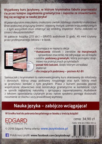 Rosyjski samouczek z kryminałem i ćwiczeniami [KSIĄŻKA]
