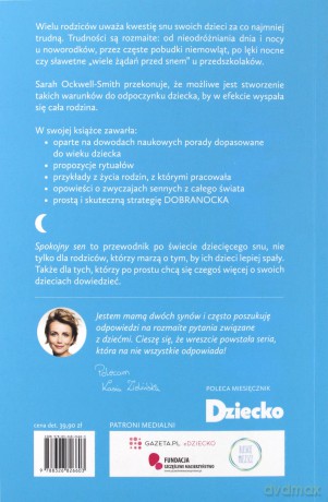 Spokojny sen. Przewodnik dla rodziców niemowląt - Sarah Ockwell-Smithlit [KSIĄŻKA]