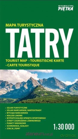 Tatry 1:30 000 mapa turystyczna