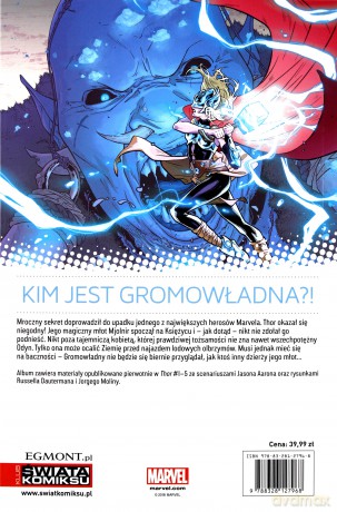 Thor - Gromowładna (Tom 1) - Jason Aaron, Russell Dauterman, Jorge Molina [KOMIKS]