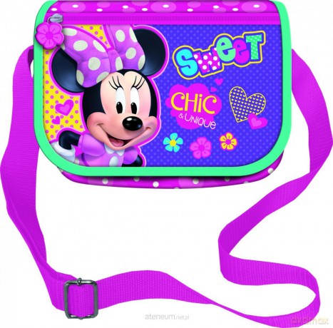 Torebka na ramię z klapką Minnie