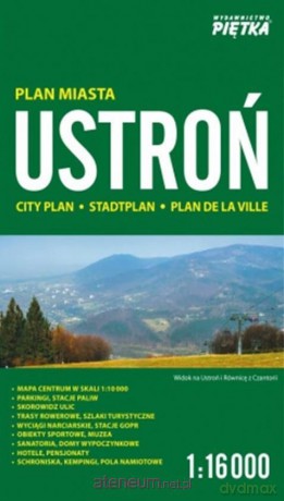 Ustroń 1:16 000 plan miasta