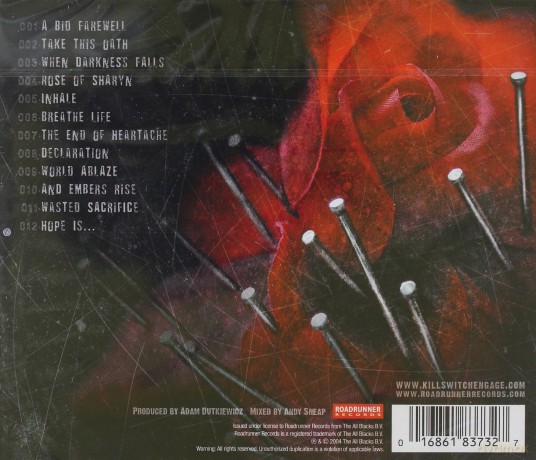 Killswitch Engage: The End Of Heartache [CD]
