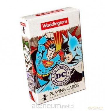Waddingtons No. 1 DC Retro Playing Cards DC Comics [KARTY]