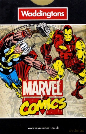 Waddingtons No. 1 Marvel Retro Playing Cards [KARTY]