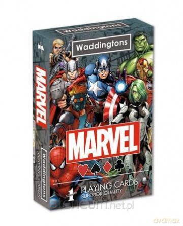 Waddingtons No. 1 Marvel Universe Playing Cards [KARTY]