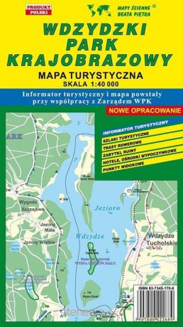 Wdzydzki PK 1:40 000 mapa turystyczna