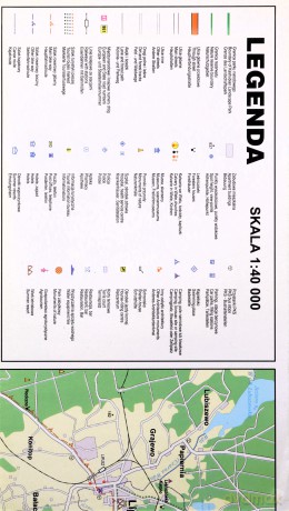 Wdzydzki PK 1:40 000 mapa turystyczna