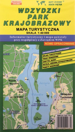 Wdzydzki PK 1:40 000 mapa turystyczna