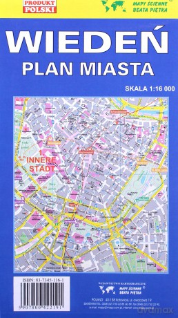 Wiedeń 1:16 000 Plan miasta