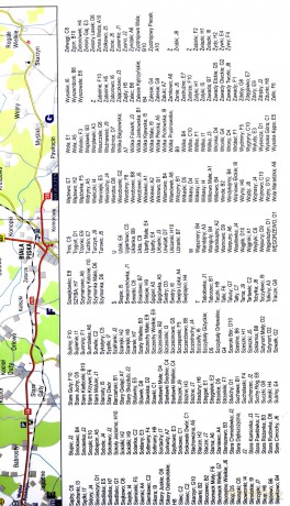 Wielkie Jeziora Mazurskie 1:125 000 mapa turystyczna