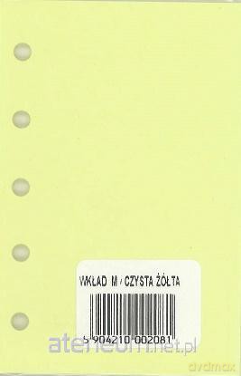 Wkład do organizera M Czysta żółta
